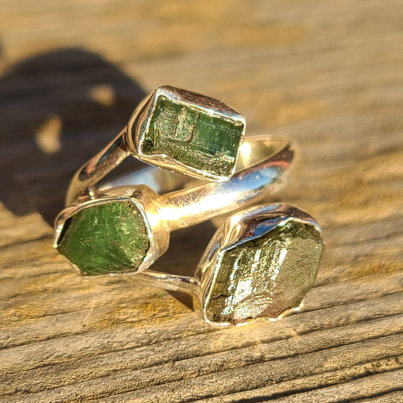 Multi Tourmaline 925 Ring