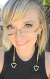 Artemis Goddess Wire Wrapped Moonstone Face Chain