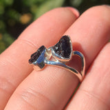 Natural Shungite 925 Ring