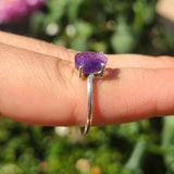Faceted Amethyst - Africa 925 Ring