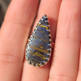 Iron Tiger Eye 925 Ring