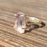 Vera Cruz Amethyst Crystal 925 Ring