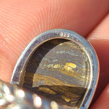 Iron Tiger Eye 925 Ring