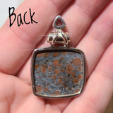 Asteroid Jasper & Garnet 925 Pendant