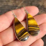 Tiger Eye - Africa 925 Earrings