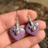 Purpurite - South Africa 925 Earrings