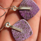 Purpurite - South Africa 925 Earrings