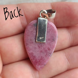 Natural Rhodonite 925 Pendant