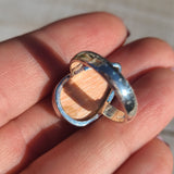 Celestobarlite Crystal - England 925 Ring