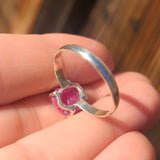 Natural Mozambique Ruby Slice 925 Ring