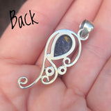Indian Blanket Jasper & Amethyst 925 Pendant
