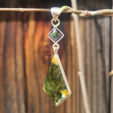 Chrome Chalcedony & Mystic Topaz 925 Pendant