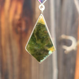 Chrome Chalcedony & Mystic Topaz 925 Pendant