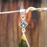 Chrome Chalcedony & Mystic Topaz 925 Pendant