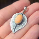 Spiny Oyster Shell - Arizona 925 Pendant