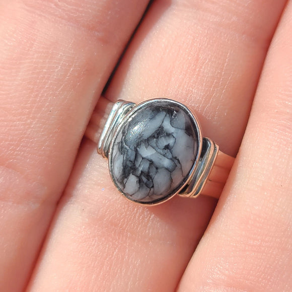 Pinolith Stone 925 Ring