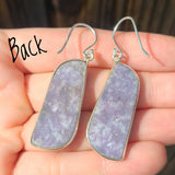 Purple Lepidolite 925 Earrings